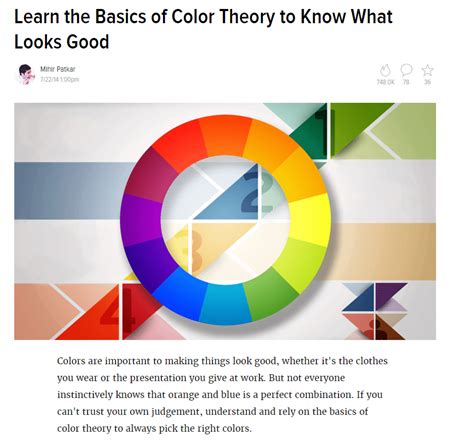 10 Best Online Tutorials On Color Theory Web Design Degree Center