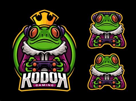 Premium Vector Frog Gaming Esport Mascot Logo