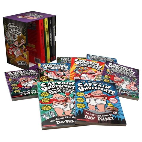 New Captain Underpants Extra Crunchy Ultimate 12 Books Collection By Dav Pilkey 9781760277888 Ebay