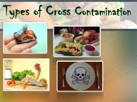 There are four different types of food contamination that lead to a number of health problems, which is why it is necessary to use a vegetable last few words. Cross contamination