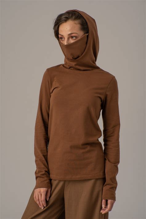 Hoodie With Mask Face Mask Hoodie Cotton Hoodie Women Urban Etsy