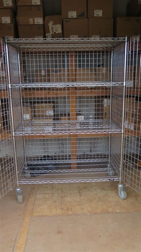 Uline Enclosed Wire Shelving With Doors Oahu Auctions