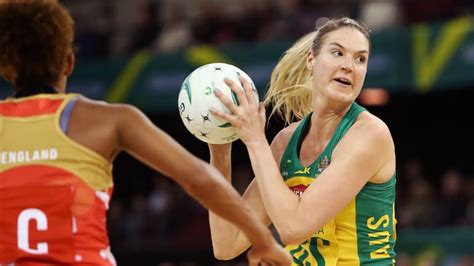 Dominant Caitlin Bassett Leads Australian Diamonds To Victory Over England