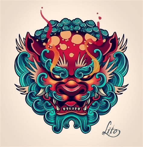 In this man made collection we have 27 wallpapers. Fu Dog Tattoo Design | Hình xăm sư tử, Hình xăm và Hình ...