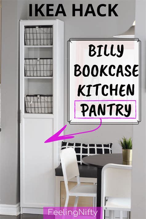 See more ideas about billy bookcase, ikea billy, bookcase. The Easiest DIY Kitchen Pantry Cabinet with the Ikea Billy ...