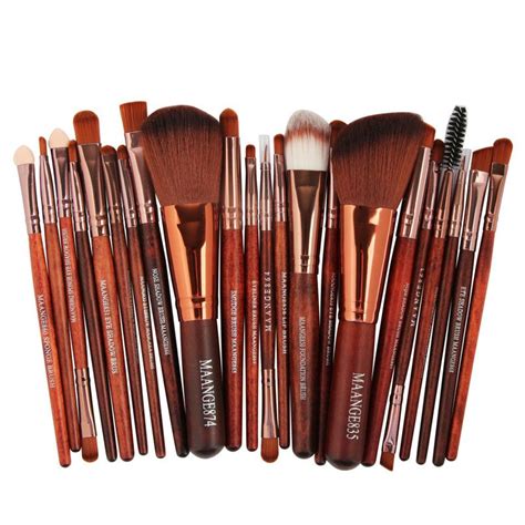 New Arrival Women 22pcs Cosmetic Makeup Brushes Professional Blusher