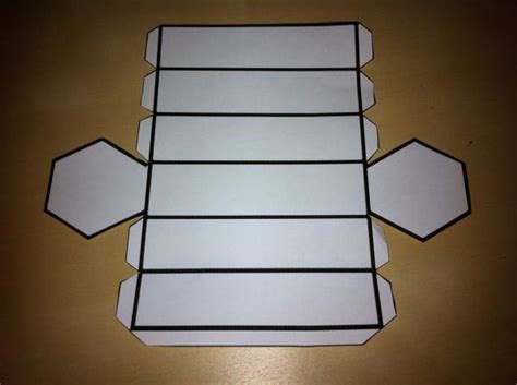 Cómo hacer un prisma con base hexagonal 5 pasos