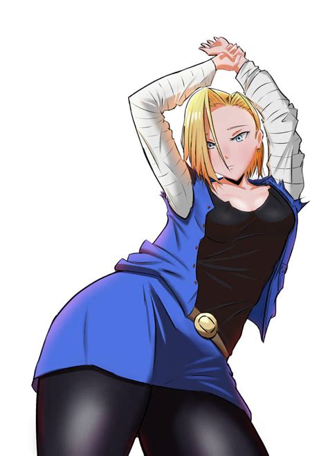 Cool Beauty Android 18 By Luxpineapple On Deviantart