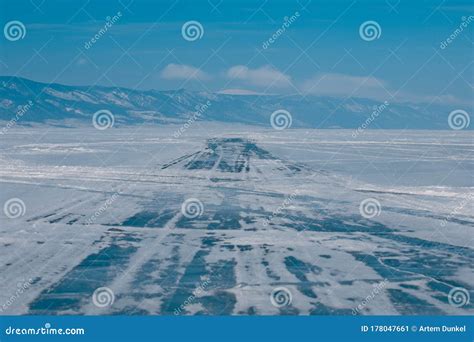 Ice Road On Lake Baikal Stock Image Image Of Park Gerbil 178047661