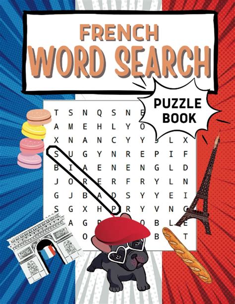 French Word Search Puzzles Learn French With 100 Word Search Puzzles