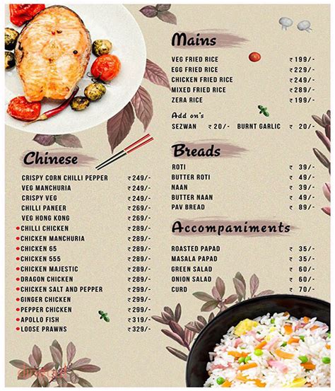 Menu of Sky Garden Rooftop Cafe, Kompally, Hyderabad | Dineout