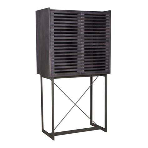 The top has a pull down tray that doubles as a spot to serve drinks in a pinch. Tall Narrow Bar Cabinet | Wayfair
