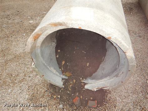8 Concrete Culvert Pipes In Burlington Ks Item Fk9219 Sold