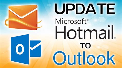 How To Update Hotmail To Outlook Youtube