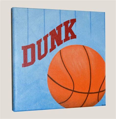 Basketball Wall Art Print Sports Canvas Wall By Frogsandfairytales 20