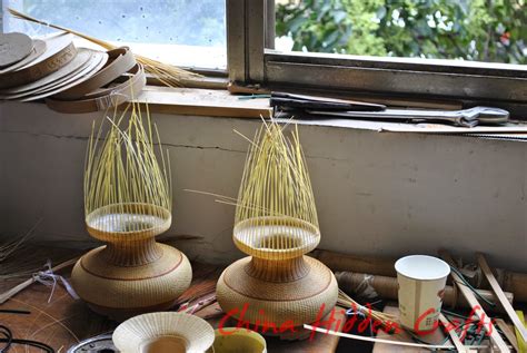 China Hidden Crafts Bamboo Weaving Art