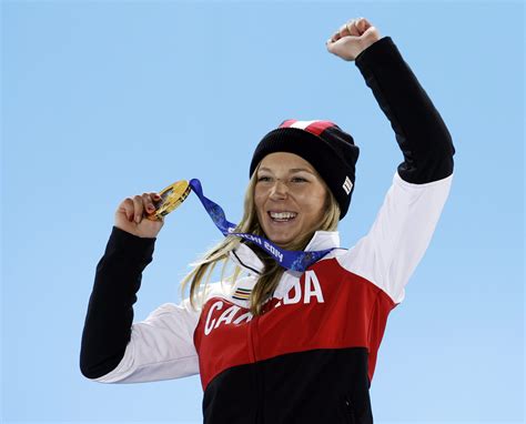 Sochi Olympics Medals Ceremony Freestyle Skiing Women Équipe Canada