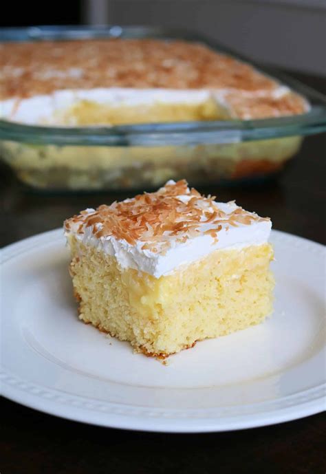 Easy Hawaiian Pineapple Coconut Poke Cake Kindly Unspoken Recipe In