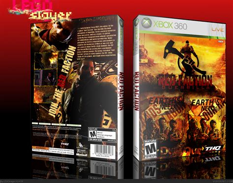 Red Faction Guerrilla Xbox Box Art Cover By Legoslayer