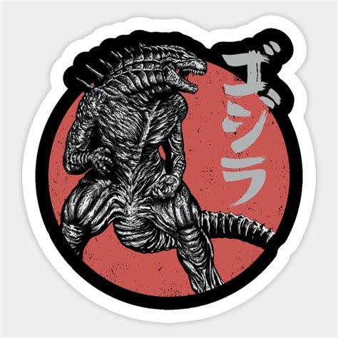 Godzilla Kaiju Sticker Godzilla Kaiju Monster Descubre Comparte Gifs
