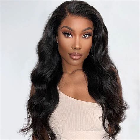 Undetectable Lace Body Wavy 13x4 Frontal Lace Wig 3 Cap Sizes Luvme