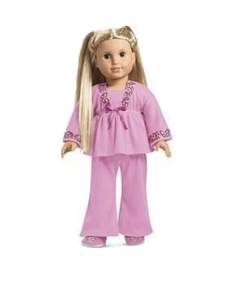 American Girl Doll Julies Pajama Set Outfit Julie For Sale Online Ebay