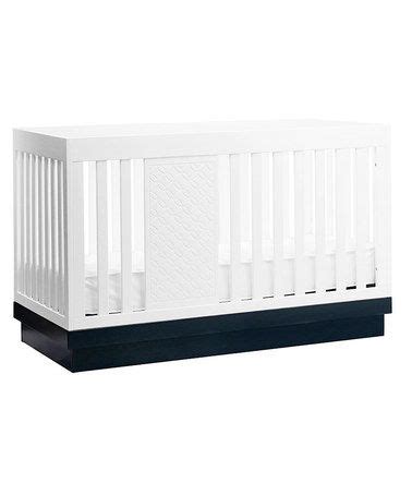 So, when your baby outgrows the crib. Navy & White Convertible Crib | Contemporary cribs, Cribs ...