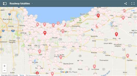 Map Northwest Indianas Deadliest Roads Digital