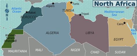 List Of North African Countries And Their Capitals Motivation Africa