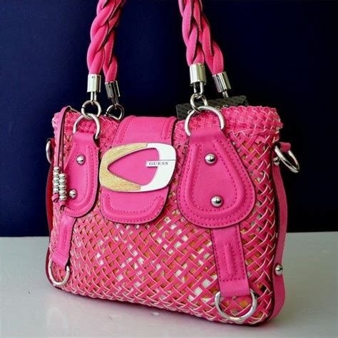 Pin By Mary Young On Totally Awesome Handbags Guess Purses Pink