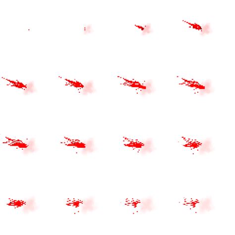 Blood Splatter Sprites