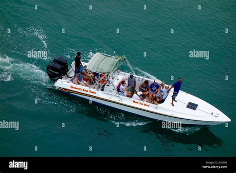 Boat In Harbour Port Of Castries St Lucia Caribbean Stock Photo Alamy
