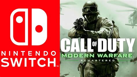Call Of Duty Modern Warfare Remastered Nintendo Switch Youtube