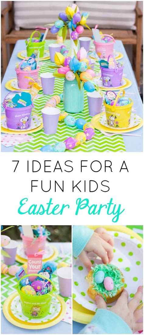 7 Creative Ideas For A Memorable Kids Easter Party