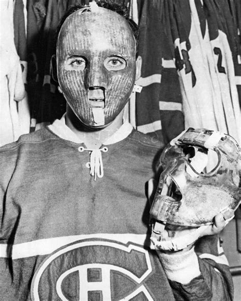 In 1959 Jacques Plante Was The First Nhl Goaltender To Create And Use
