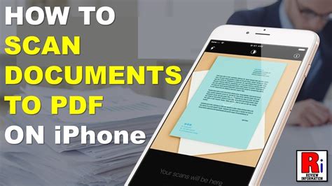 How to edit pdf files on iphone! HOW TO SCAN DOCUMENTS TO PDF ON iPhone - YouTube