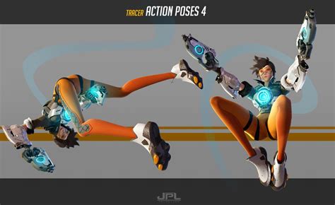 Overwatch Tracer Action Poses Kevin Lumoindong Overwatch Tracer Action Poses Overwatch