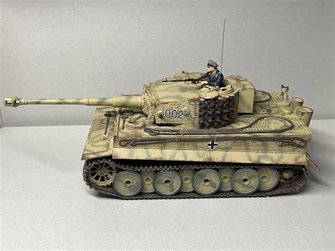 Armour Toys Hobbies Models Kits Armor Zimmerit Tiger I Mid