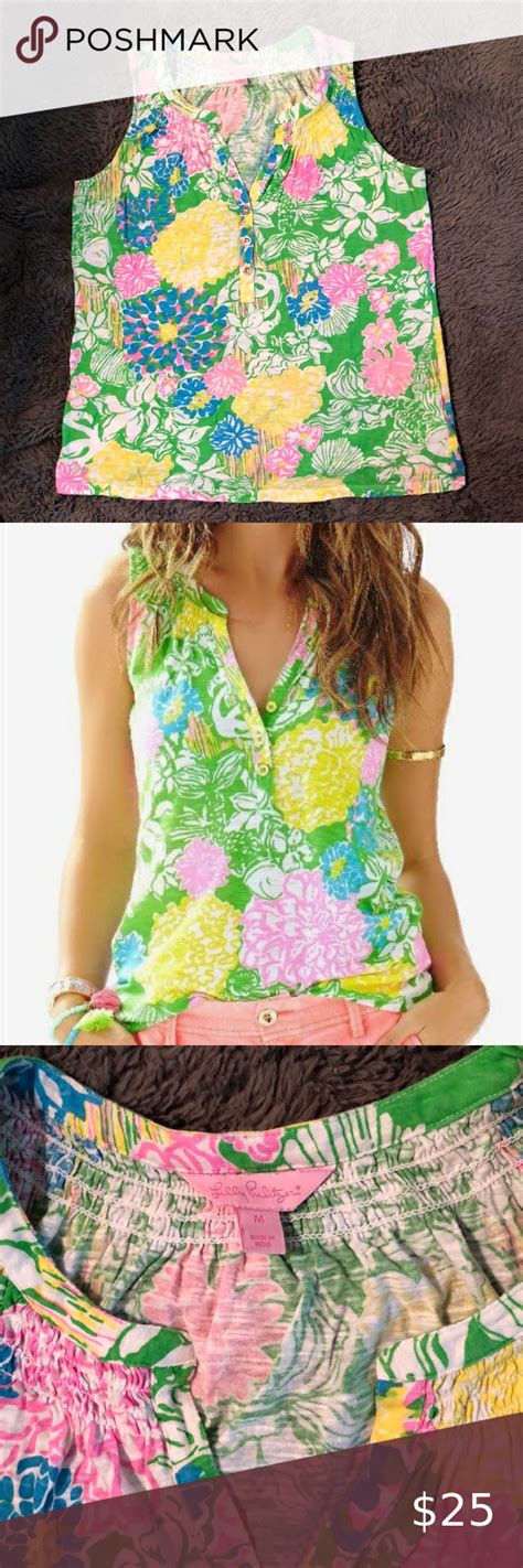 Lilly Pulitzer Essie Tank Top Lilly Pulitzer Tank Tops Lilly
