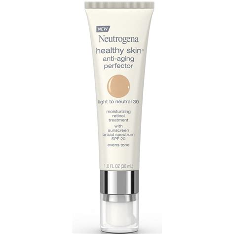 3 Pack Neutrogena Healthy Skin Anti Aging Perfector Light To Neutral 1 Oz