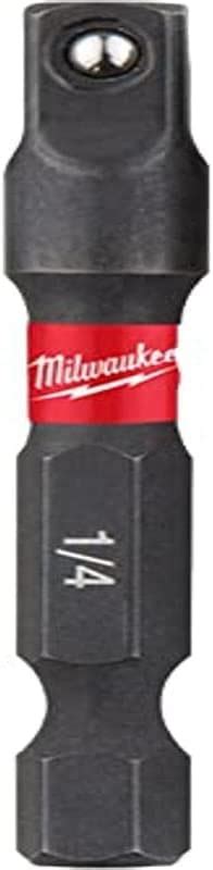Milwaukee Steckschlüsseleinsatz SHOCKWAVE 50 mm 1 4 Sechskant auf 1 4