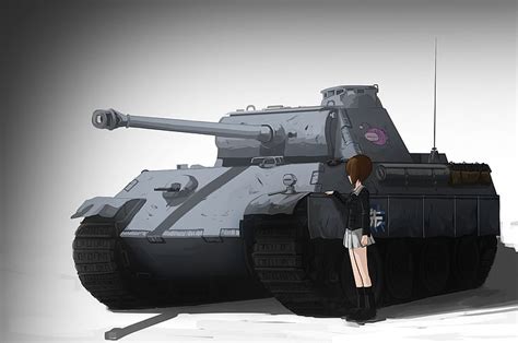 Hd Wallpaper Anime Girls Und Panzer Clara Girls Und Panzer Erika
