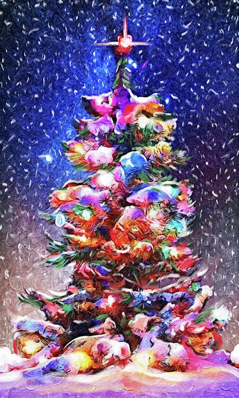 Christmas Tree Digital Art By Enzo Art In Photography