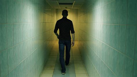 Man Walk Away Down Corridor Stock Footage Sbv 326610127 Storyblocks