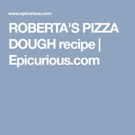 It's one of the easiest ways to make the watch how to make pizza dough. Roberta's pizza dough | Recipe | Pizza dough, Pizza, Food ...
