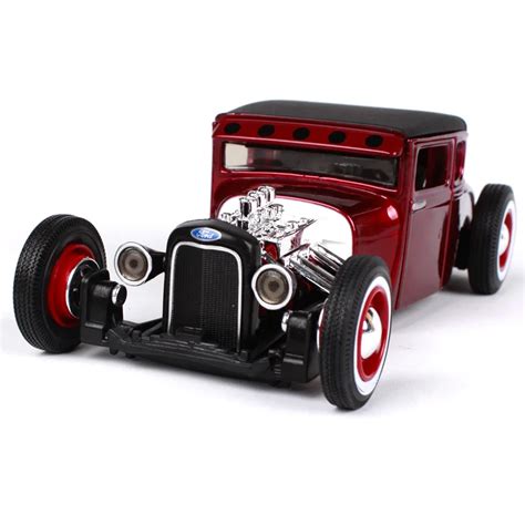 Maisto 124 1929 Ford Outlaws Model A Hot Rod Diecast Model Car Toy New In Box Free Shipping