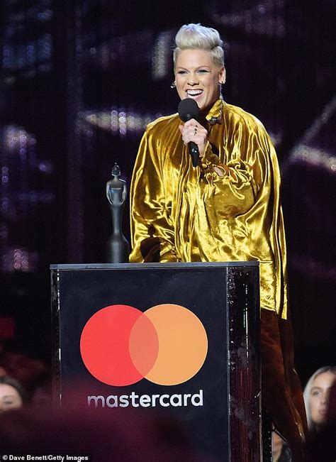 Brits 2019 Pink Puts On Electrifying Performance Amid Her Outstanding