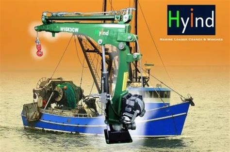 Hyind Marine H10 Series Boat Loader Cranes 1 Ton M Max Height 34