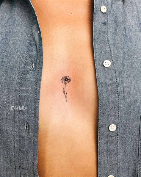 Floral Sternum Tattoo By Vivo Tiny Tattoos For Girls Sternum Tattoo Tiny Tattoos