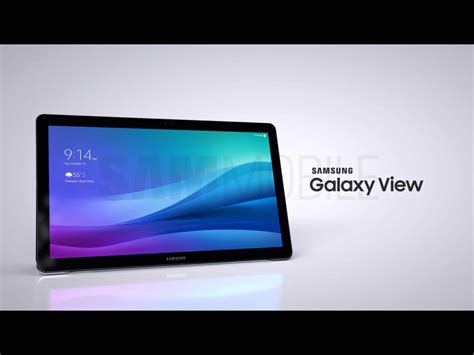 Heres How The 184 Inch Samsung Galaxy View Tablet Looks Like Techpp